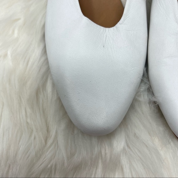 James Smith Cafe society mule white wood leather 38 - Picture 4 of 10